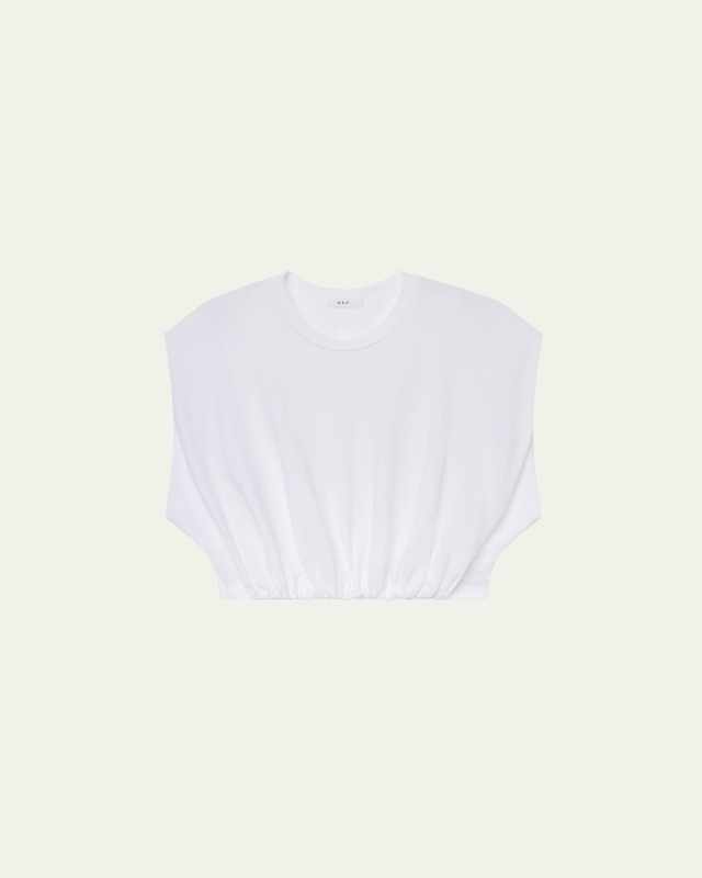 Billie Cropped Blouson Tee